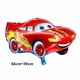 thumbnail image 3 of Globos de Disney Cars, decoración para fiesta de Rayo Mcqueen, pancarta de feliz cumpleaños, vajilla de Pixar, telón de fondo, adorno para tarta de coche de carreras, 3 of 5