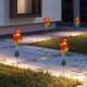 thumbnail image 4 of CaiYueKe Solar Powered Rose Garden Lights Outdoor Waterproof LED Decorative Lawn Stake Lights for Yard Pathway Patio Landscape Decor, 4 of 6