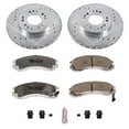 thumbnail image 3 of PowerStop Front Z26 Street Warrior Carbon-Fiber Ceramic Brake Pad and Drilled and Slotted Rotor Kit Fits: DODGE EAGLE MITSUBISHI PLYMOUTH Select Models K798-26, 3 of 9