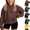 Army Green, variant on YUANxueke Girls Boys Pullover Sweatshirt Long Sleeve Crewneck Shirts Casual Loose Fit Athletic Comfy Tops,Army Green,2-3Years