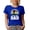 Royal Blue, variant on Retro My Favorite Baseball Player Calls Me Dad - Athlete's Father, Navy Blue T-Shirt, Large