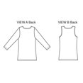 thumbnail image 4 of Kwik Sew K3467 Tops Sewing Pattern, Size Misses XS-S-M-L-XL, 4 of 4