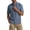 Dusty Horizon, variant on ® Men's Short Sleeve Denim Chambray Shirt