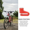 thumbnail image 4 of Toystoory Candado de freno de disco para bicicletas, fuerza de sujeción eléctrica, candados de utilidad portátiles, equipo de herramientas de Ciclismo, 4 of 6