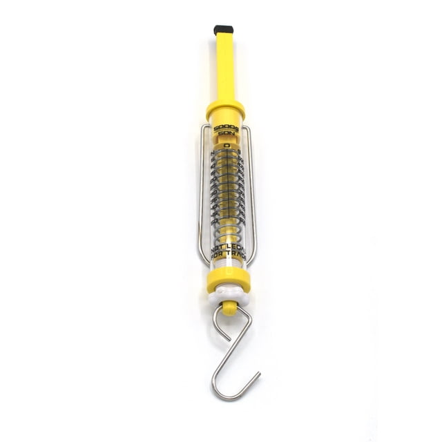 Eisco - 5kg / 50N Push Pull Balance, Tubular Spring Scale, Dual Mass & Force Measurement, Transparent Acrylic Body, Physics & Mechanics Lab Equipment