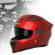 thumbnail image 1 of Casco de motocicleta/casco de bicicleta de calle/cómodo, transpirable, antivaho, ligero, abatible hacia arriba, viseras dobles para adultos Rojo DYNWAVEMX Cascos Integrales, 1 of 8
