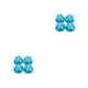 thumbnail image 1 of Vogacara 4 unids/pack tuercas de rueda de aleación de aluminio tapacubos a prueba de polvo tapa de rueda tapas resistentes al desgaste tuercas buen Azul claro 2piezas Vogacara  CBP376240, 1 of 5