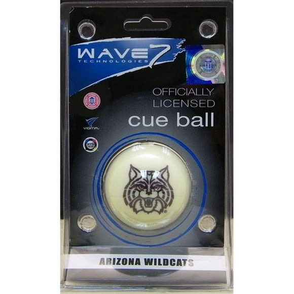 Wave7 University Of Arizona Cue Ball