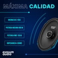 thumbnail image 3 of Kit Bocinas Coaxial 2 Vías 6x9" para Auto - Evolum Audio, 3 of 7