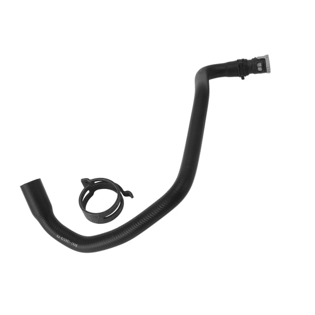 Manguera del radiador Unique Bargains, manguera de calefacción del radiador, manguera de salida del radiador No. 8V6118C553ADF para Ford Focus 2012, tubo de entrada de aire caliente de goma negro 1 Pc