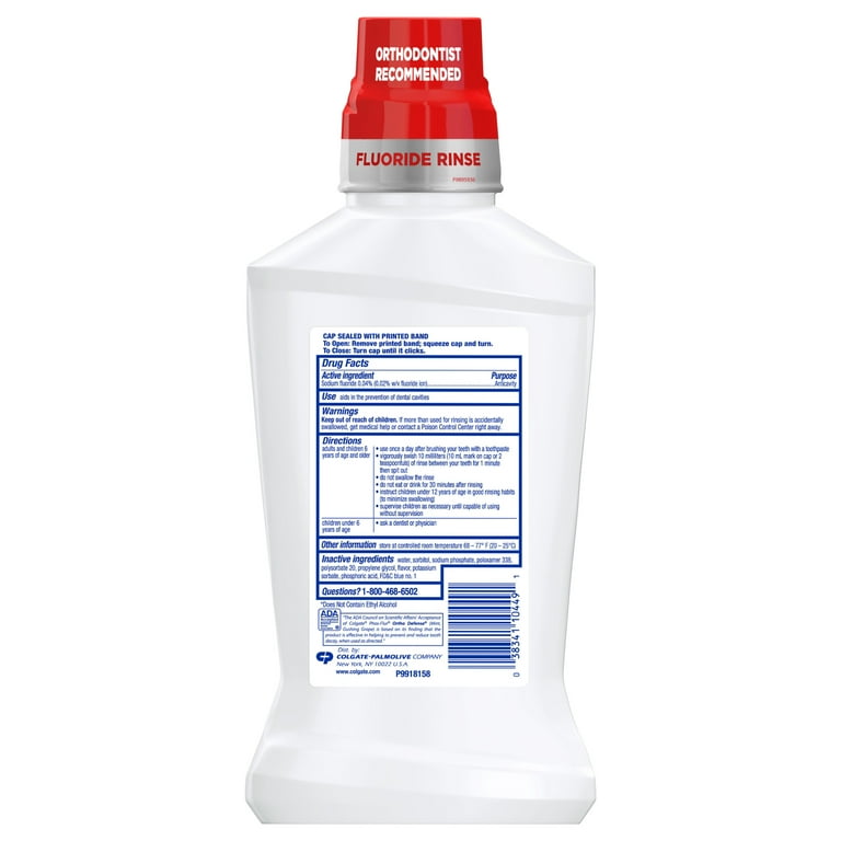 Colgate Ortho Defense Fluoride Mouthwash, 16.9 fl oz photo 8
