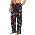 thumbnail image 2 of Balery Animals Under Water print Men's Pajama Pants,Ultra Lightweight Pjs,Lounge Pant-Medium, 2 of 9