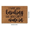 thumbnail image 3 of Welcome Mat Tyeign Fun Copywriting Mat Holiday Mat Welcome Door Mat Polyester Door Mat Welcome Matt Outdoor Door Mat Front Door Mat Outdoor Rug Bedroom Rug Door Mat Outside Entrance Black, 3 of 5
