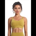 thumbnail image 2 of Sujetador Deportivo con Espalda Cruzada Amarillo Verde XL, 2 of 7