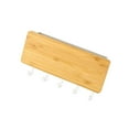 thumbnail image 1 of Key Holder Letter Storage Door Wall Entryway Bathroom Rack Organizer Wall Hanger Hooks White Hook, 1 of 6