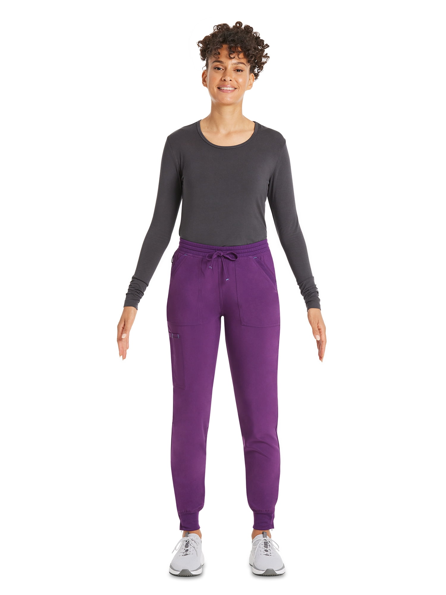 Scrubstar Women's Premium Performance Stretch Drawstring Jogger Cargo Scrub Pant