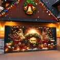 thumbnail image 3 of The Merry The Background Party Santa Photography Puerta de garaje con fondo festivo 65 x 5 pies, 3 of 6