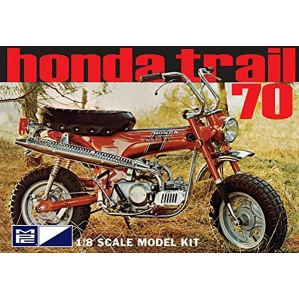 MPC833 Honda Trail 70 Motorcycle Kit 1/8 Scale - Walmart.com - Walmart.com