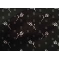 thumbnail image 4 of oneOone Cotton Cambric Fabric Line & Floral Block Printed Fabric 1 Yard 56 Inch Wide, 4 of 4