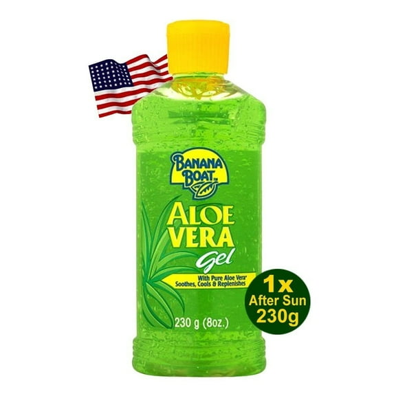 Banana Boat Soothing Aloe After Sun Gel 8 oz (Pack of 3)