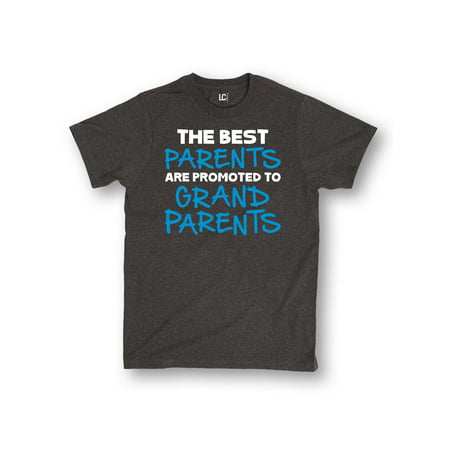 The Best Parents Promoted To Grandparents  - Adult Short Sleeve (The Best Parents Get Promoted To Grandparents Wine Label)