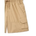 thumbnail image 3 of Wonder Nation Boys Soft Cargo Shorts, Sizes XS-XXL & Husky, 3 of 3