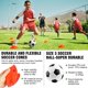 thumbnail image 5 of Portería de fútbol VAVOSPORT para 2 niños, 6 x 4 pies con pelota, conos, bolsa y bomba, 5 of 6