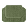thumbnail image 1 of Garland Rug 2-Piece Traditional Nylon Washable Bathroom Rug Set, Deep Fern, 1 of 1