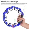 thumbnail image 5 of Tambourine for Adults Pleasant Jingle Sound Hand Cranked Bell Rings Metal Bell Sound Percussion Instruments Home School Party Supplies Double Jingles Tambourine for Classrooms Bands Orchestras, 5 of 7