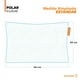 thumbnail image 5 of Almohada Dreamlab Snow Cloud Pillow Altura Ajustable con Memory Foam y Microfibras Firmeza Media Hipoalergénica Tamaño Estándar, 5 of 7