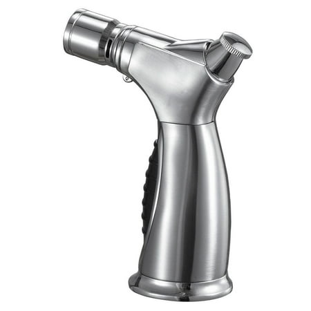 - Visol Cuire II Triple Jet Cigar Table Lighter - Gunmetal - Ships Degassed