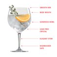 thumbnail image 3 of Spiegelau Special Gin & Tonic Glasses, Set of 4, European-Made Lead-Free Crystal, Modern Cocktail Glassware, Dishwasher Safe, Professional Quality Cocktail Glass Gift Set, 21 oz, 3 of 11