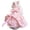 Dark Pink, variant on Rabbit Leash and Harness Set Adjustable Bunny Rabbit Dress Rabbit Clothes Outfit for Small Pet Ferret Guinea Pig Squirrel Hamster