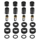 thumbnail image 1 of Unique Bargains 4 Set Anillos de Sellado del Inyector de Combustible con Filtros Micro Kit de Reparación para Toyota Tacoma 1995-2000 Goma, 1 of 7