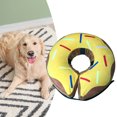 thumbnail image 3 of CSChome Cat Cone Collars Pet Collar Cartoon Printing Fastener Adjustment Inflatable Lick-Proof After Surgery Supplies, 3 of 7