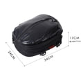 thumbnail image 3 of Bolsa de Cola de Motocicleta Impermeable B267 Mochila de almacenamiento para casco, 3 of 8