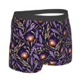 thumbnail image 2 of KLL Lavender Flowers Men's Cotton Boxer Briefs Underwear-X-Large, 2 of 8