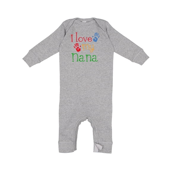 Inktastic I Love My Nana Baby Romper Coveralls