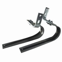 American Garage Door Supply Garage Door Bumper, Steel, 11 in L, PK2 SL100
