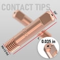 thumbnail image 3 of Kit de accesorios para pistola de soldadura MIG YESWELDER para Lincoln Magnum, 3 of 8