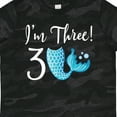 thumbnail image 4 of Inktastic 3rd Birthday Mermaid Party Girls Toddler T-Shirt, 4 of 5