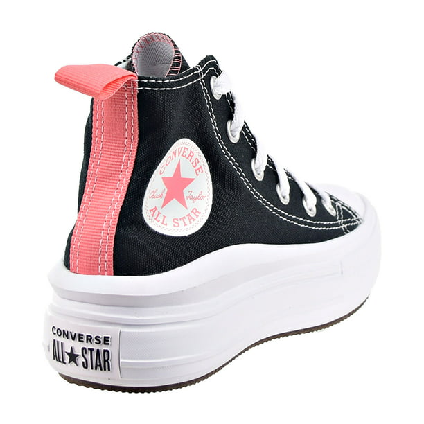 Converse Chuck Taylor All Star Hi Kids' Shoes Black/Pink Salt/White 371527f
