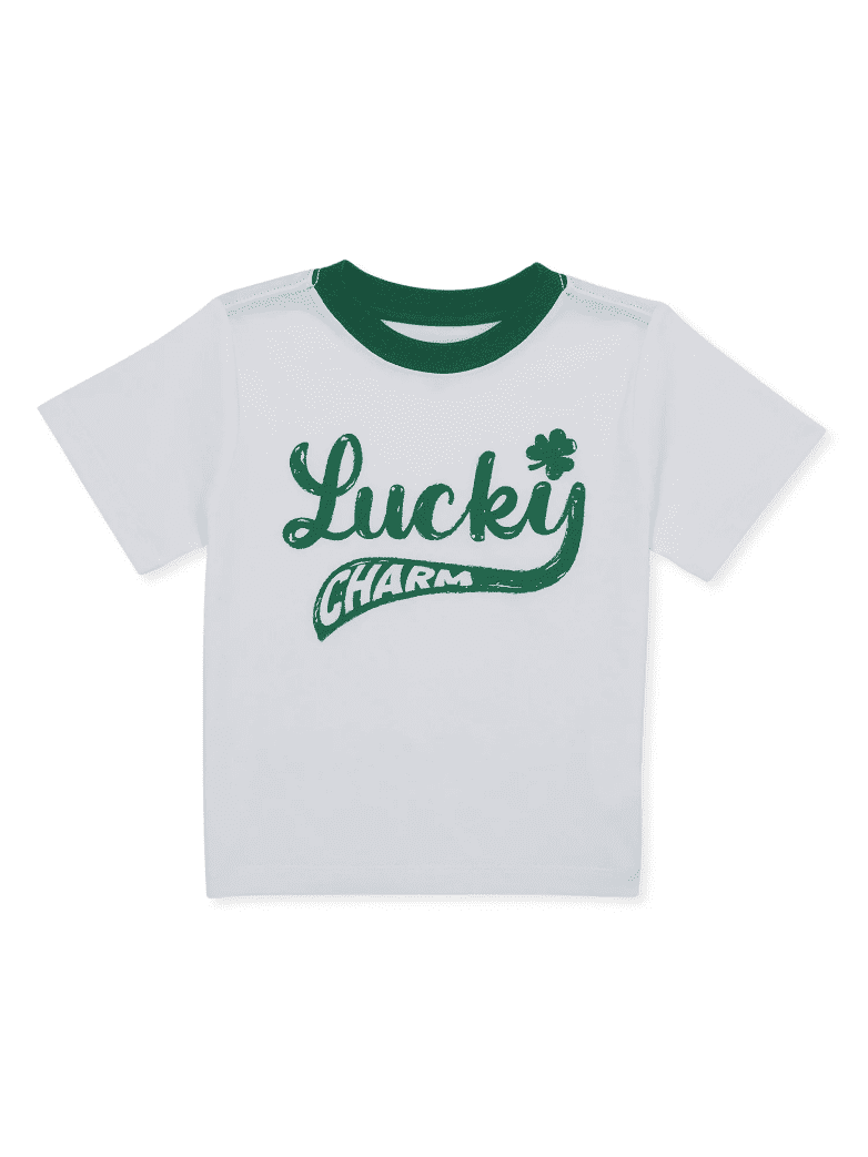 WAY TO CELEBRATE! St. Patrick's Day Toddler Boy Short Sleeve Graphic T-Shirt, Sizes 12 Months-5T