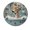 FFclock022, variant on ZXCXRQFa Desk Clocks Giraffe In The Bathtub Theme Battery Operated Silent Wall Clock Decor for Home, Kitchen, Living Room, Office, Bedroom, or Bathroom (10 Inch）