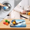 thumbnail image 4 of Ryvnso Eagle Flying Dish Drying Mat for Kitchen Countertop 16x18 Small Dish Pad Drainer Rack Dish Sink Mats, 4 of 7