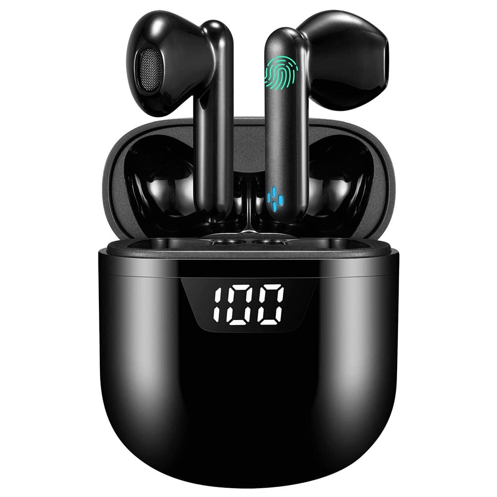 Bluetooth 5.0 Headset kabelloses Headset kabelloses eingebautes Mikrofon und Ladekiste,3D HD Stereo Rauschunterdrückung,für Apple Airpods Android/iPhone/Samsung