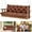 Darkbrown, variant on Outdoor Thick Swing Cushion, Waterproof Porch Swing Pad, 2-3 Seat Outdoor Swing Cushion for Porch, Courtyard, Garden, Backyard, (Darkbrown, 60 x 40 inch)
