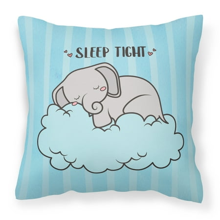Nursery Sleep Elephant Fabric Decorative Pillow Bb7475pw1414 Nursery Sleep Elephant Fabric Decorative Pillow Bb7475pw1414