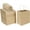 Brown, variant on 100 Pack 8x4.75x10 Inch Medium Brown Kraft Paper Bags with Handles Bulk for Wedding Birthday Party Favors Grocery Retail Shopping Business Goody Craft Gift Bags Sacks (Plain Natural 100 Count)
