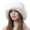 White, variant on Ladies Winter Plush Bucket Hats Women Warm Faux Fur Pail Hat Thick Fuzzy Fisherman Cap Fluffy Russian Ushanka Hat for Snow Outdoor White